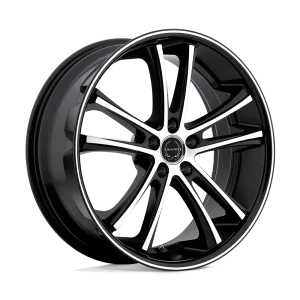 Asanti Black – ABL-1 PEGASI – Black – 20″x8.5″ 38mm – Summer Wheels – ABL1-20851238MB